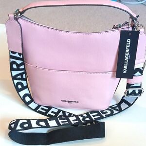 NWT Karl Lagerfeld Pink Women's Bag BEAUTIFUL